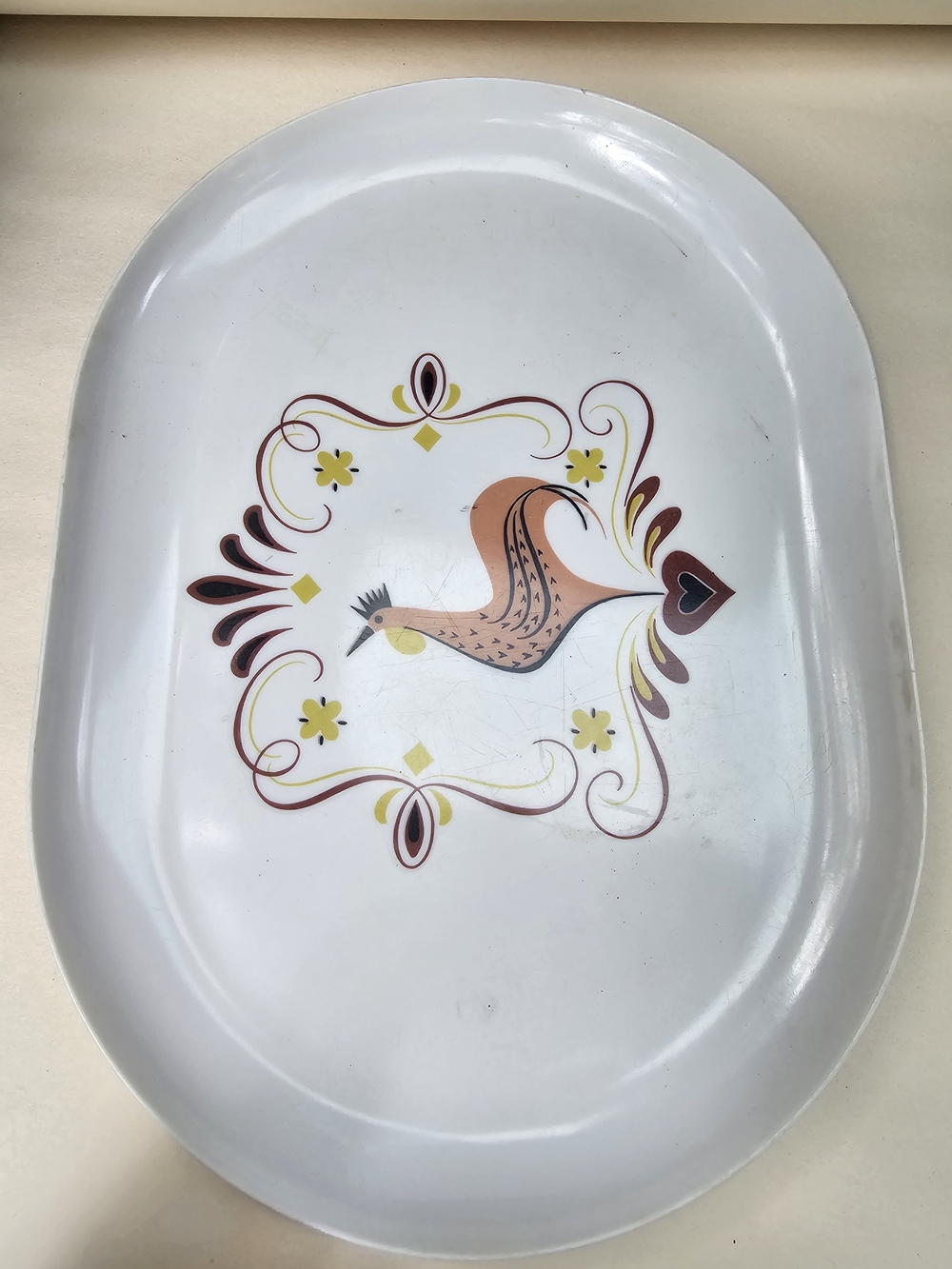 Vtg Melmac Avalon Platter